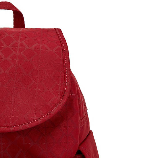 Kipling City Pack Small Classic Hátizsák Piros | HU 1498IL